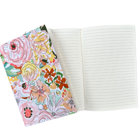 Floral Watercolor Notebook