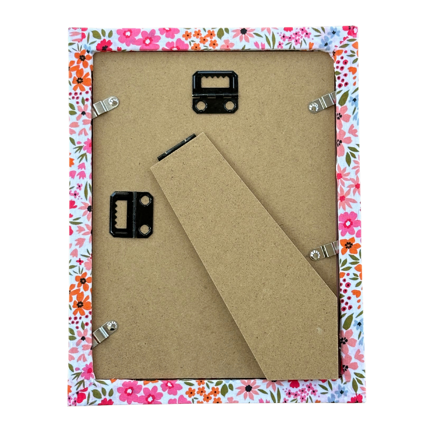 Fabric Wrapped Frame - Pink Floral