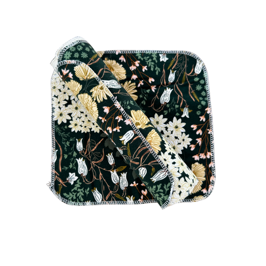 Reusable Non Paper Towels - Dark Summer