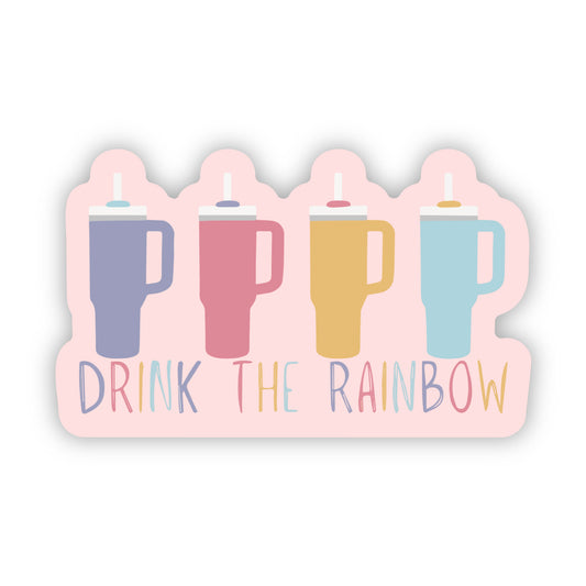 Drink The Rainbow STICKER