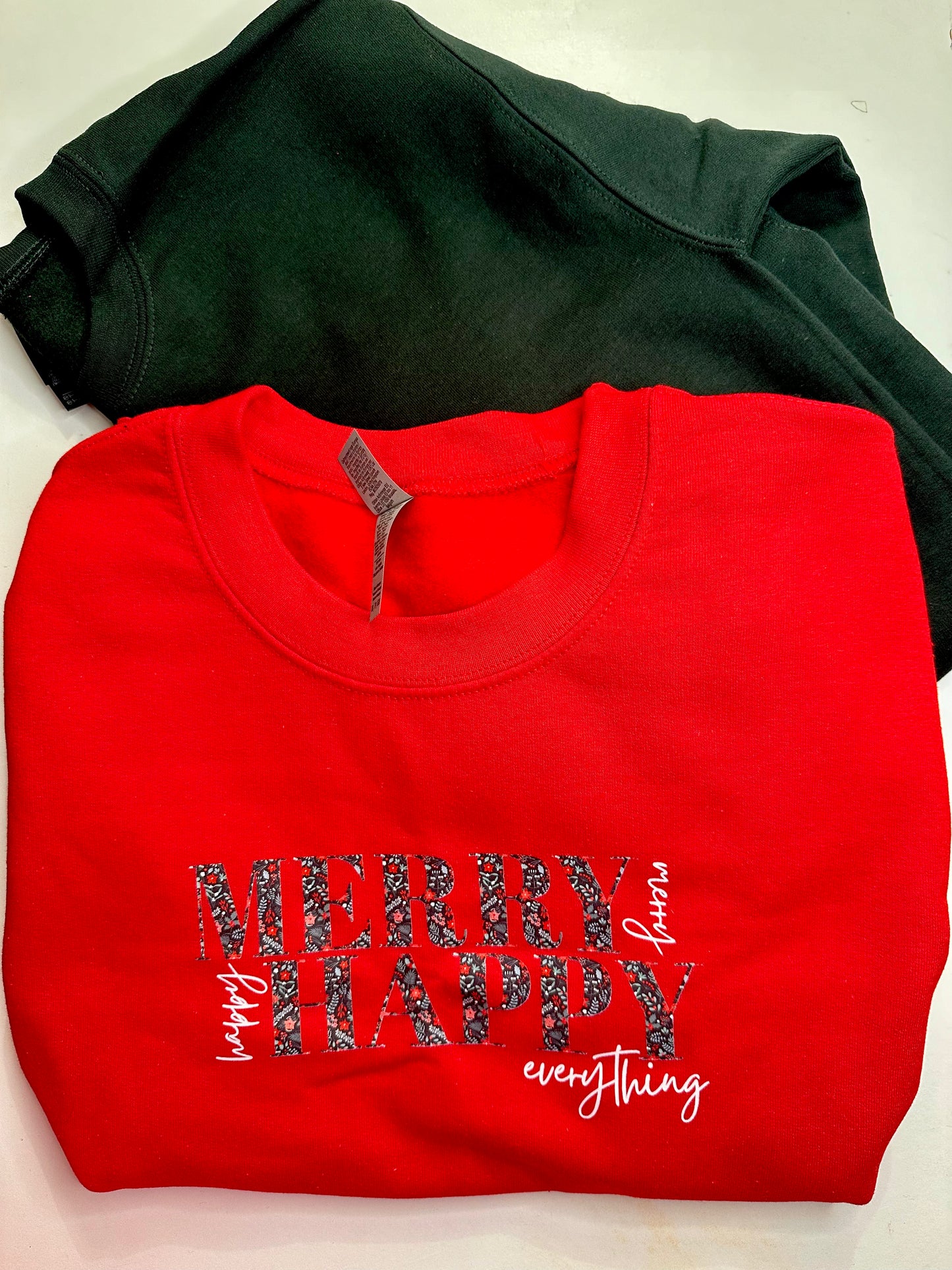 Merry Happy Everything Sweatshirt