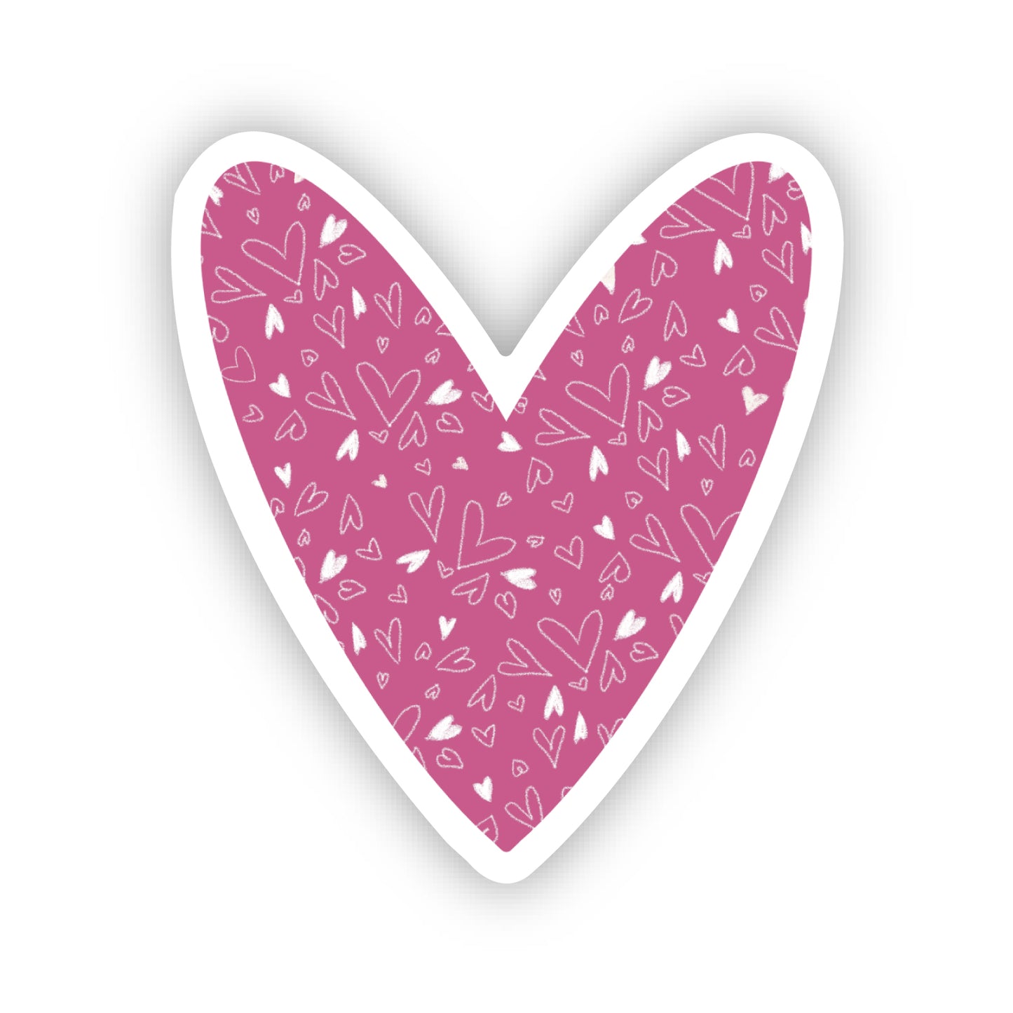 Pink Heart Sticker